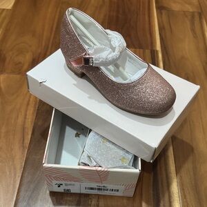 Glittery Pink Kids Shoes